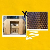 Mặt tiền 3D ấn tượng của Cartier Osaka ghép từ 2.500 hộp gỗ